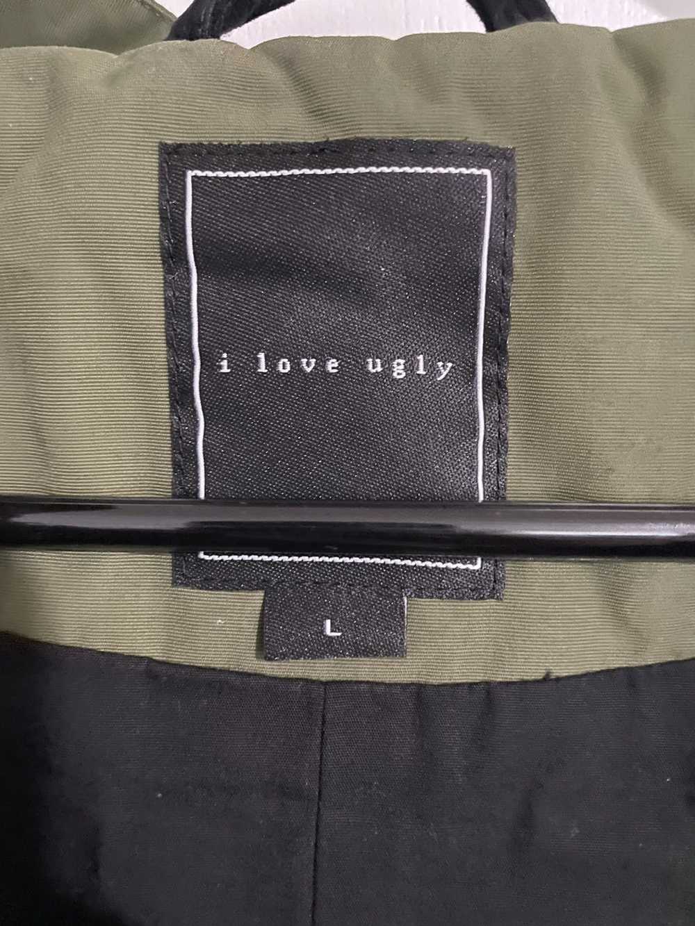 I Love Ugly I Love Ugly 3/4 Length Winter Jacket - image 3