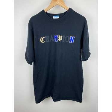 Champion Vintage 90s Champion Logo Spell Out Tee … - image 1