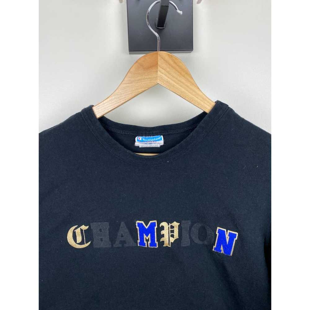 Champion Vintage 90s Champion Logo Spell Out Tee … - image 3