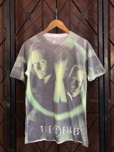 Movie Rare All Over Print The X Files Movie TShirt - image 1