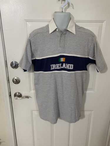 Harman Irish Family Crest Polo Ireland Flag Retro Celtic Color 3D
