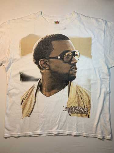 Vintage Kanye West Late Registration T-Shirt Size Medium White Hip