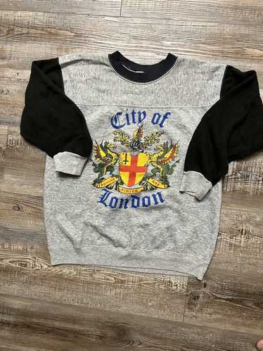 Vintage city of london crew neck sweater