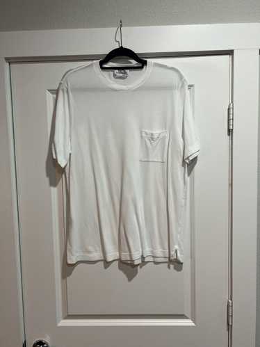 Hermes Hermes Pocket Tee White XL