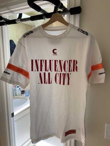 Heron Preston Influencer All City White Tee