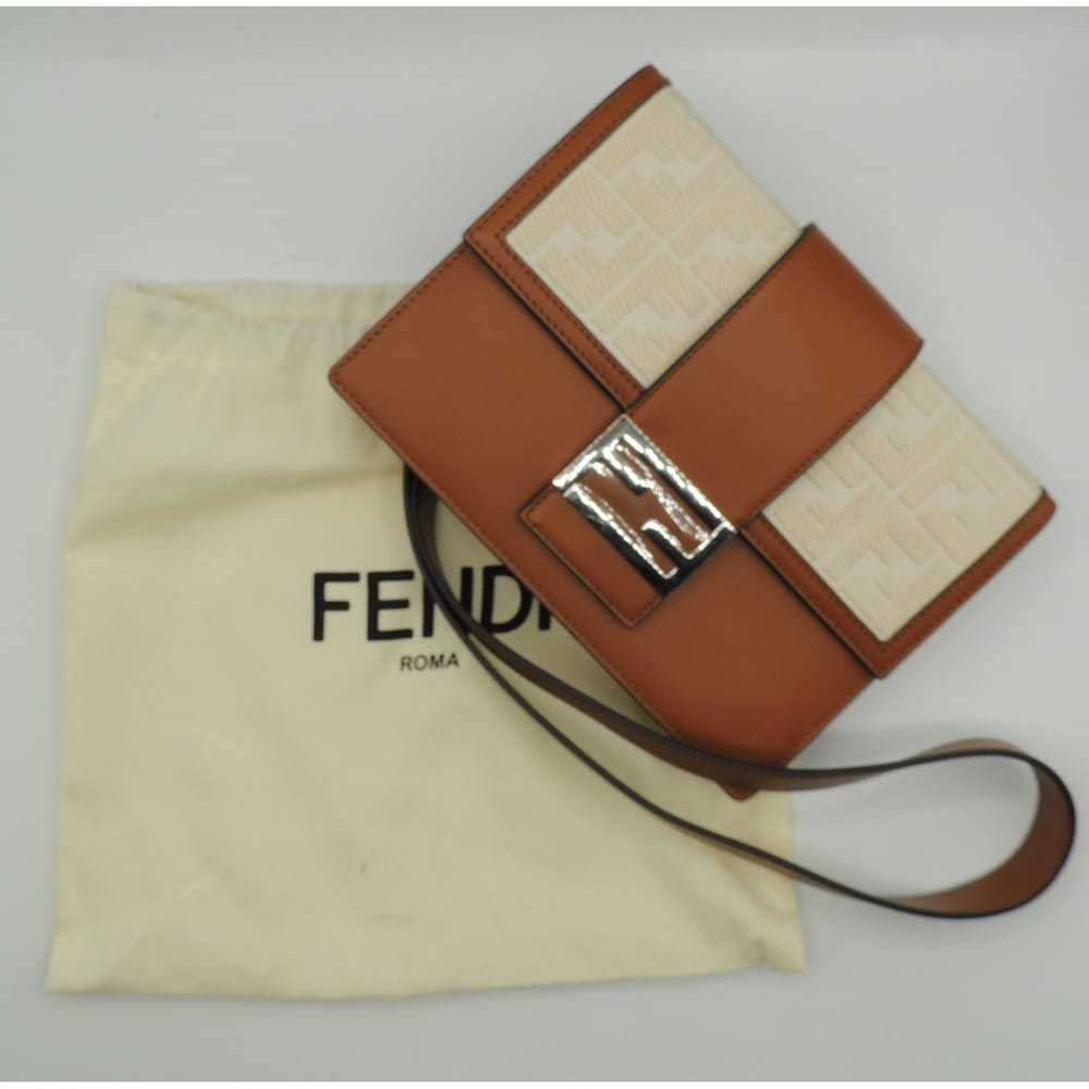 Fendi Flat Baguette leather bag - image 2