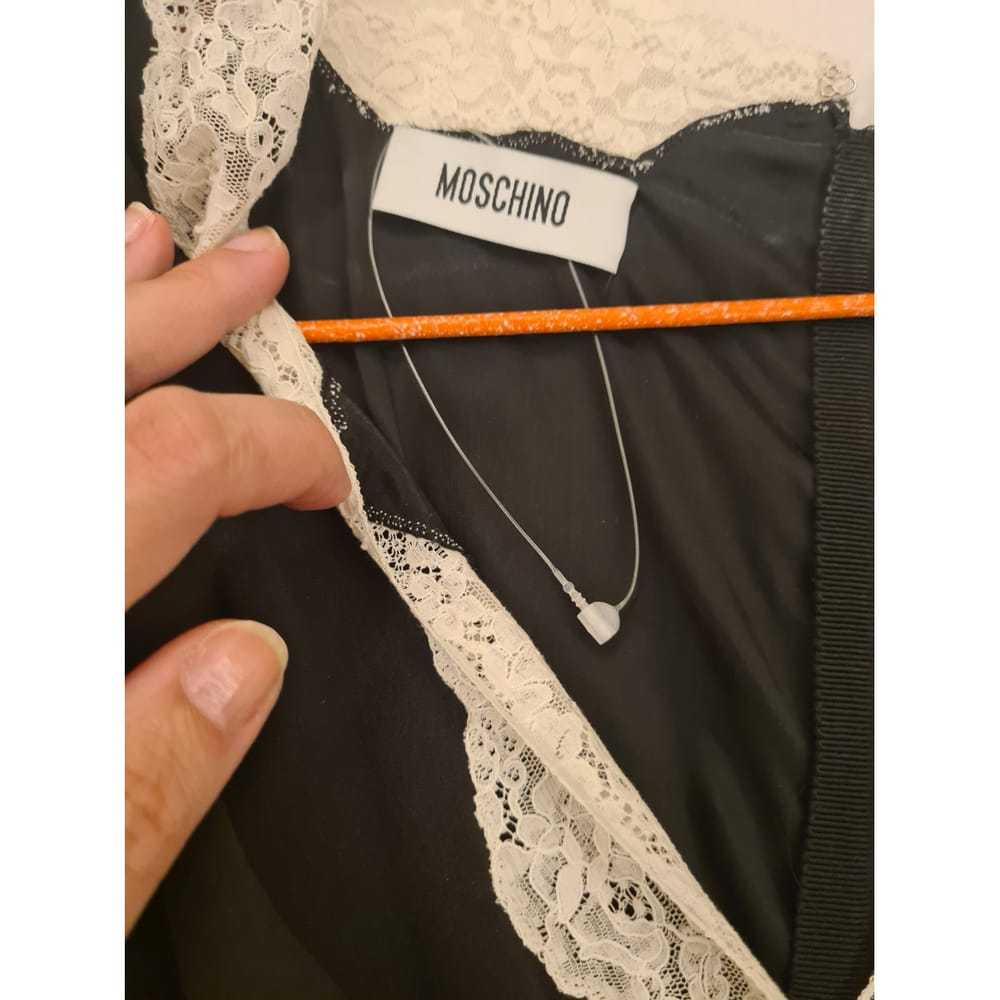 Moschino Silk mid-length dress - image 5