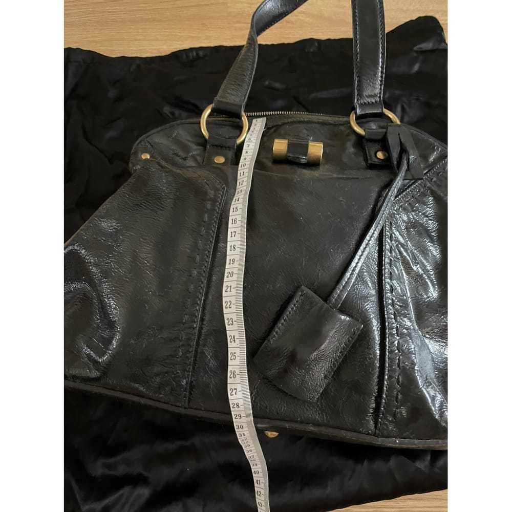 Yves Saint Laurent Muse patent leather handbag - image 10
