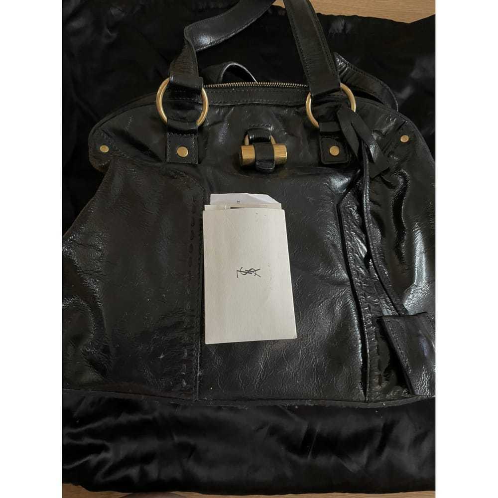 Yves Saint Laurent Muse patent leather handbag - image 7