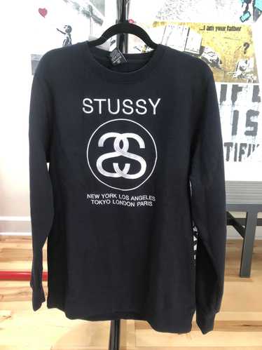 Stussy Stussy City Link Embroidered Crewneck Sweat