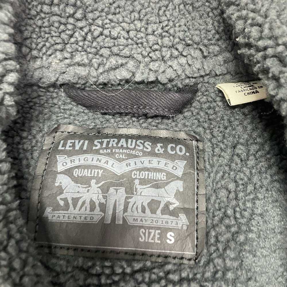 Levi's Levis Sherpa Denim Jacket - image 3