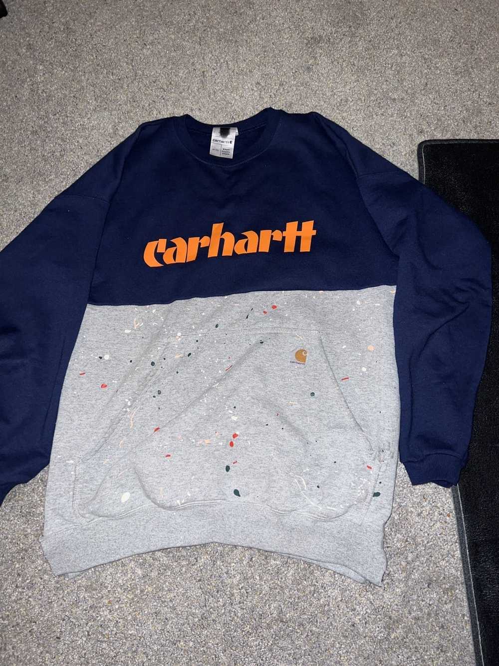 Carhartt × Vintage VINTAGE CARHARTT CREWNECK - image 1