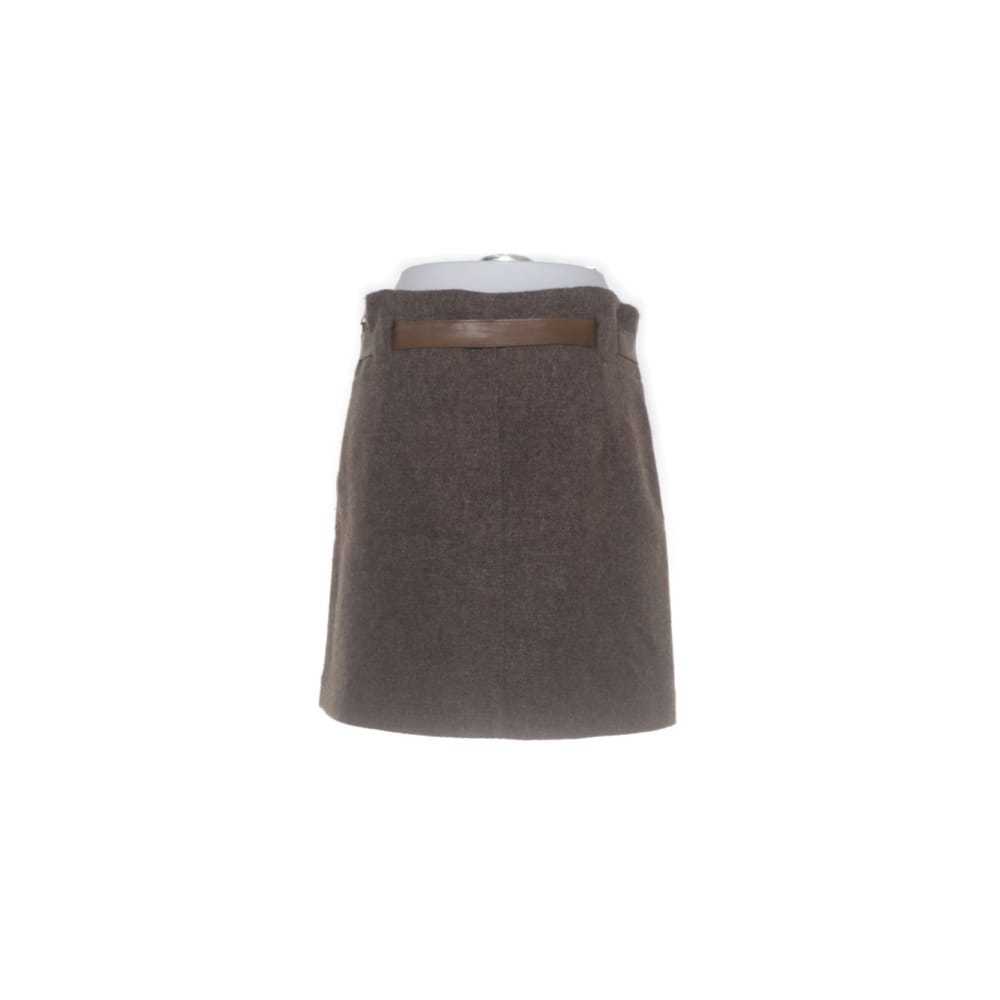Brunello Cucinelli Wool mid-length skirt - image 7