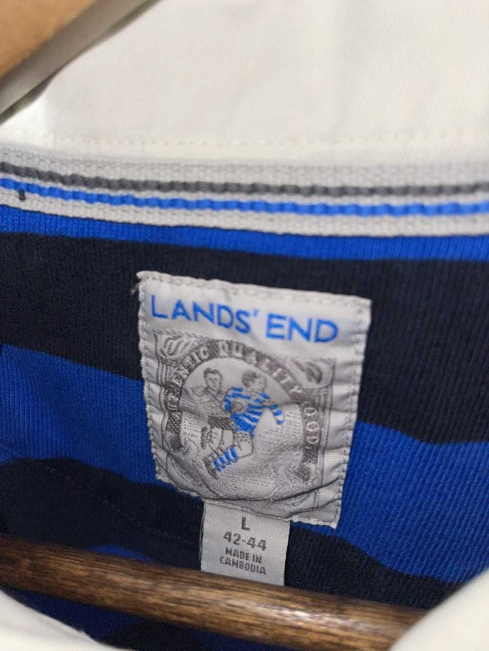 Lands End Vintage 2000s Lands’ End Rugby Shirt - image 3
