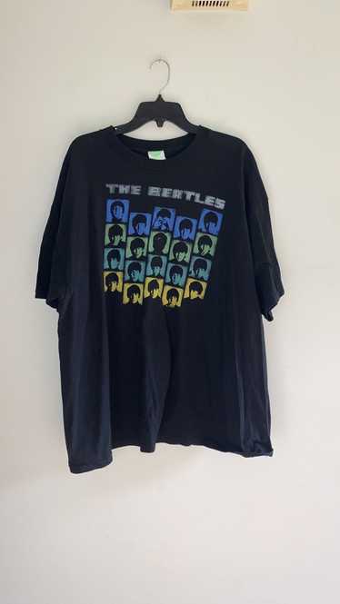 Apple Y2K The Beatles Apple Polaroid Tshirt 2XL