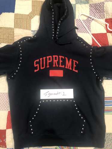 Supreme studded cheap hoodie fw18