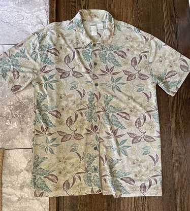 Burma Bibas Burma Bibas Floral Mens Button Down Sh