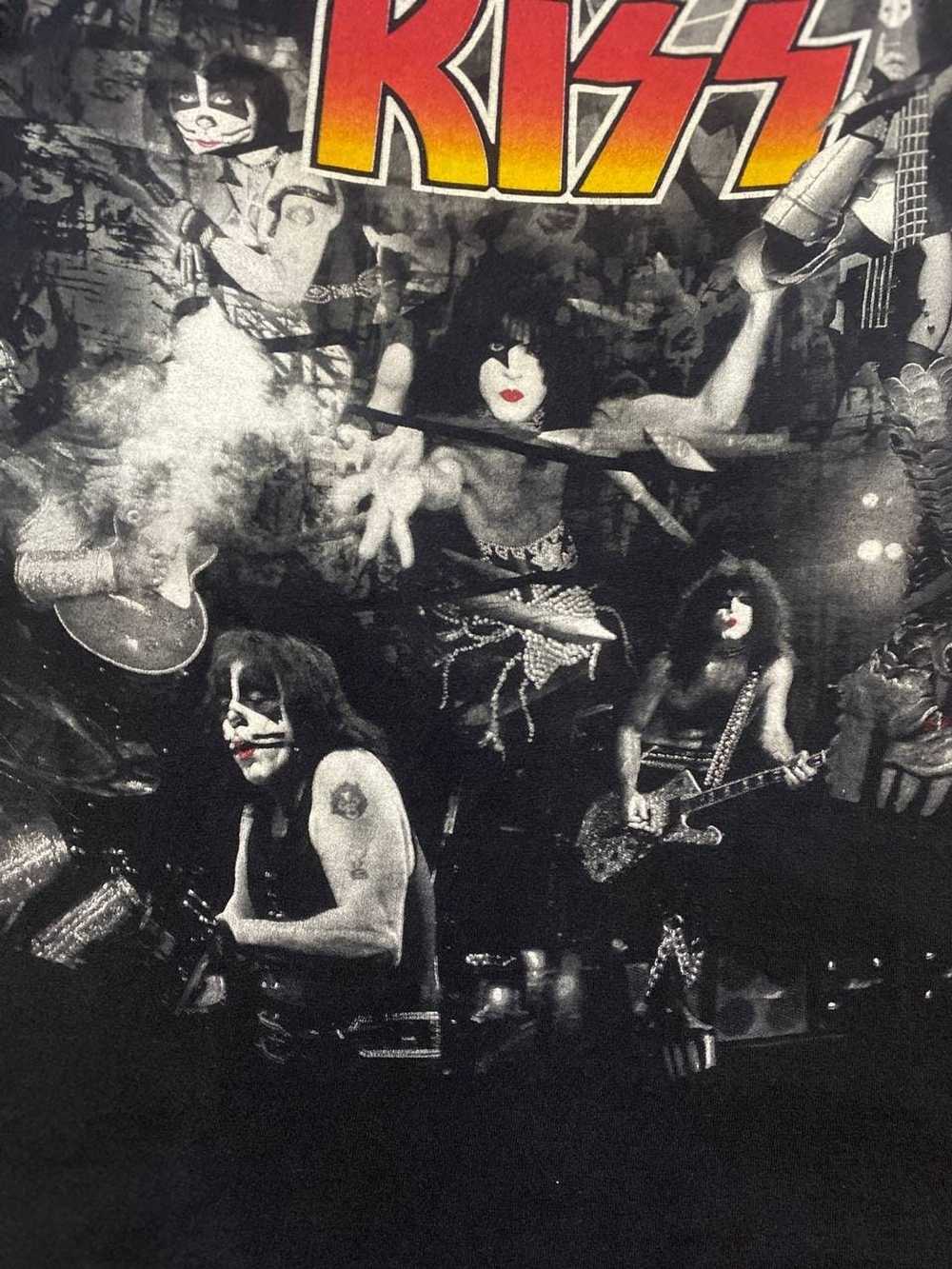 Band Tees × Vintage Vintage Kiss Fullprint Front … - image 4