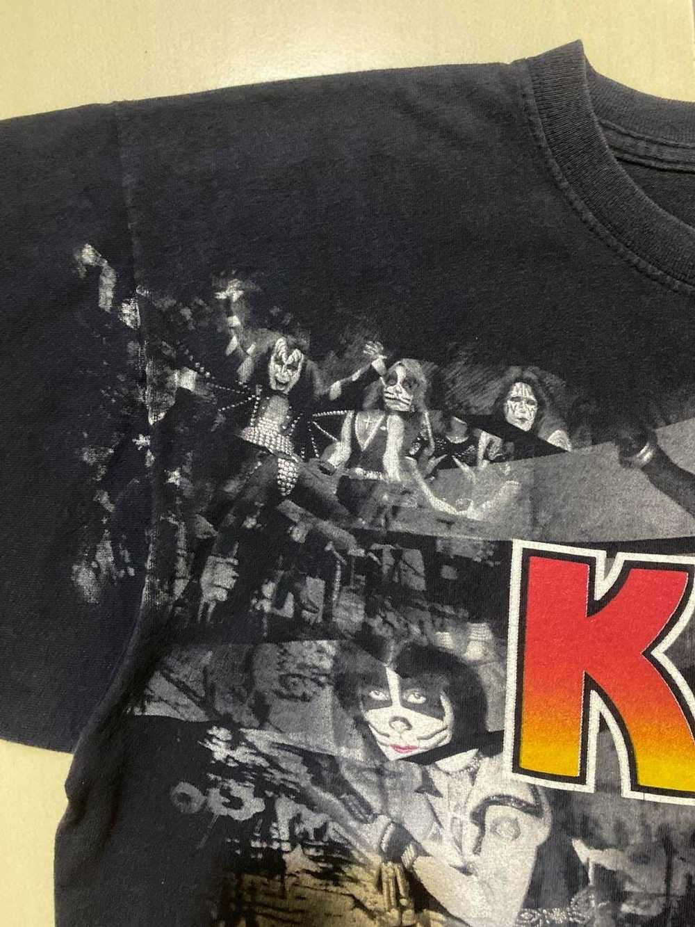 Band Tees × Vintage Vintage Kiss Fullprint Front … - image 5