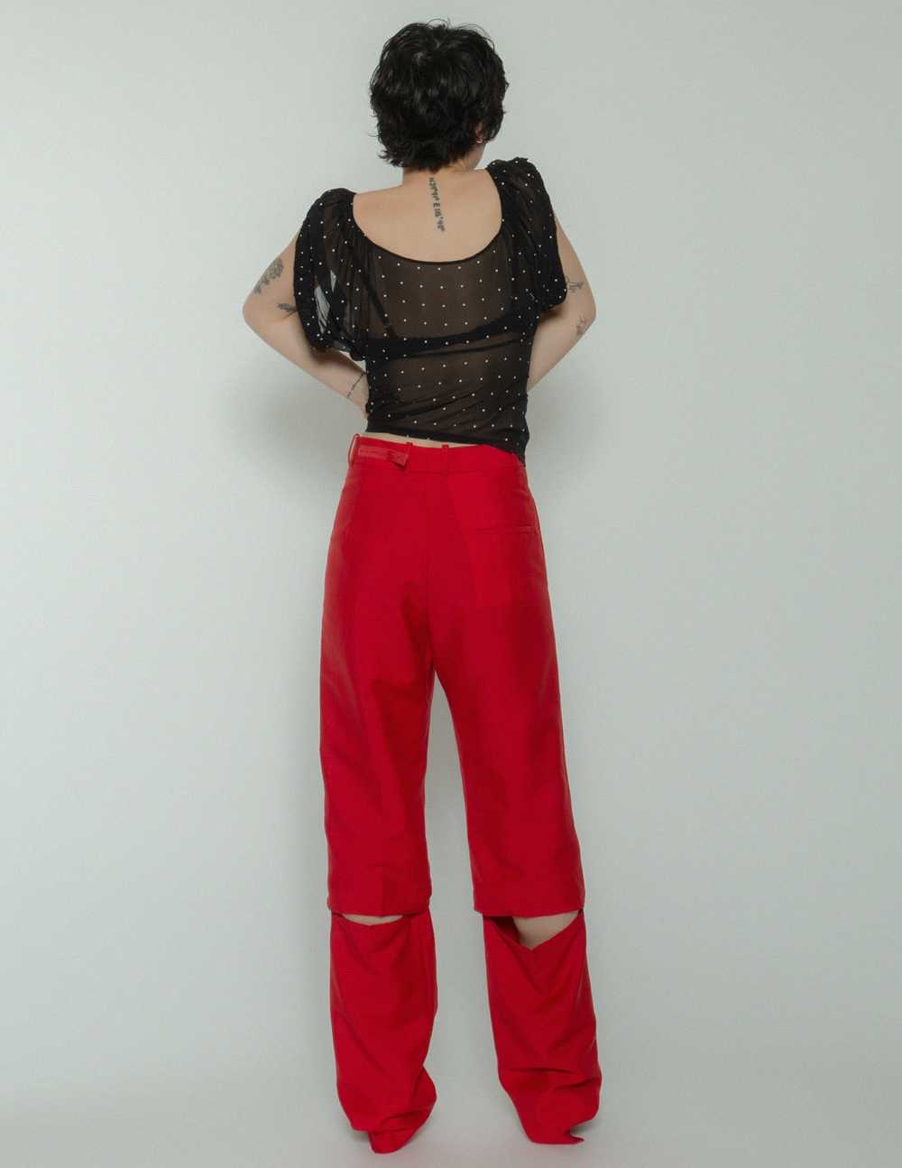 Celine convertible wool trousers - image 3