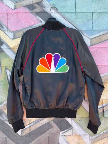 WTLV CHANNEL 12 NBC EMBROIDERED PEACOCK LOGO SATIN