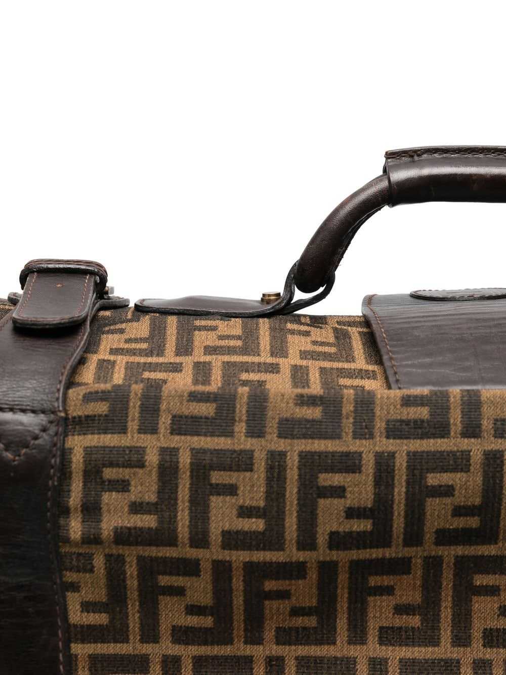 Fendi Pre-Owned 1970s monogram-print suitcase - B… - image 3