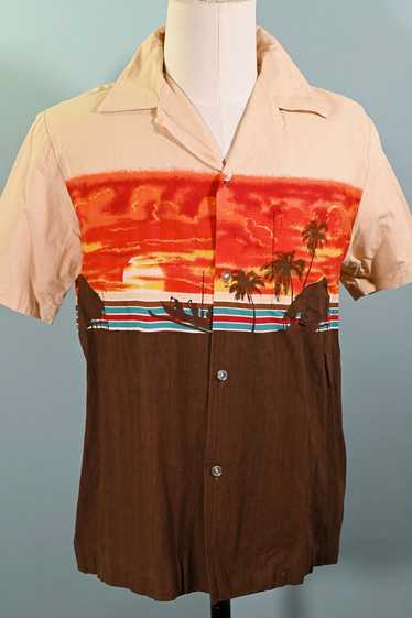 Kai Nani Vintage 70s Hawaiian Shirt Endless Summer