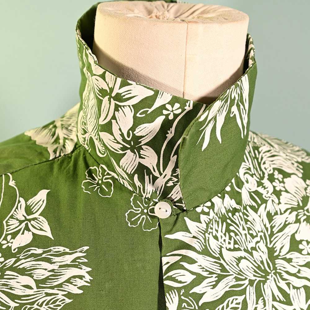 Vintage 50s/60s Hawaiian Shirt, Lei-O-Hawaii Spor… - image 12