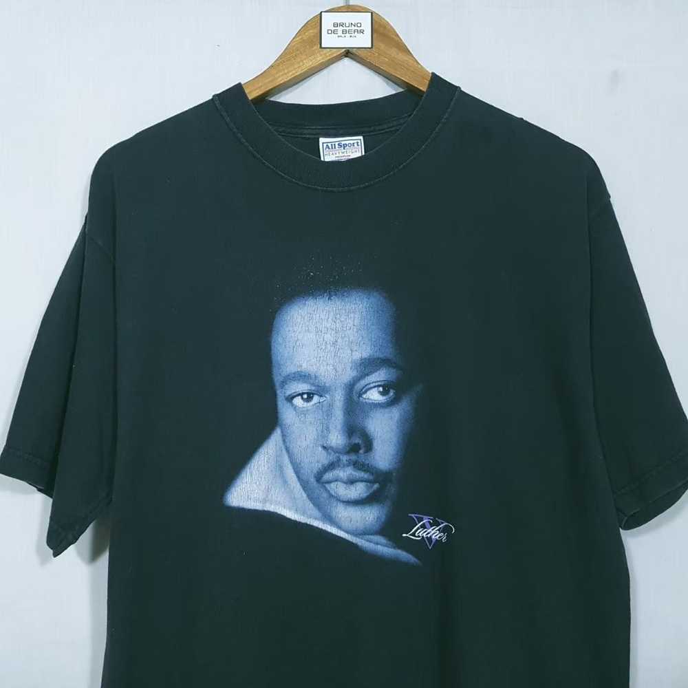Rap Tees × Vintage Vintage 90's Luther Vandross S… - image 1