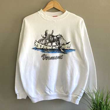 Vintage 90s Mount Snow Vermont Crewneck Sweatshirt