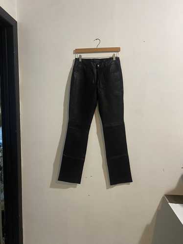 Guess Guess leather black pants - image 1