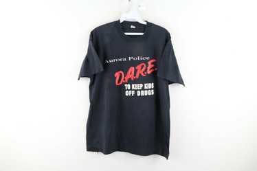 Dare Drugs Shirt Vintage Louisville Kentucky Police Neon 80s 