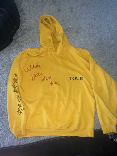 Astroworld 2025 yellow hoodie