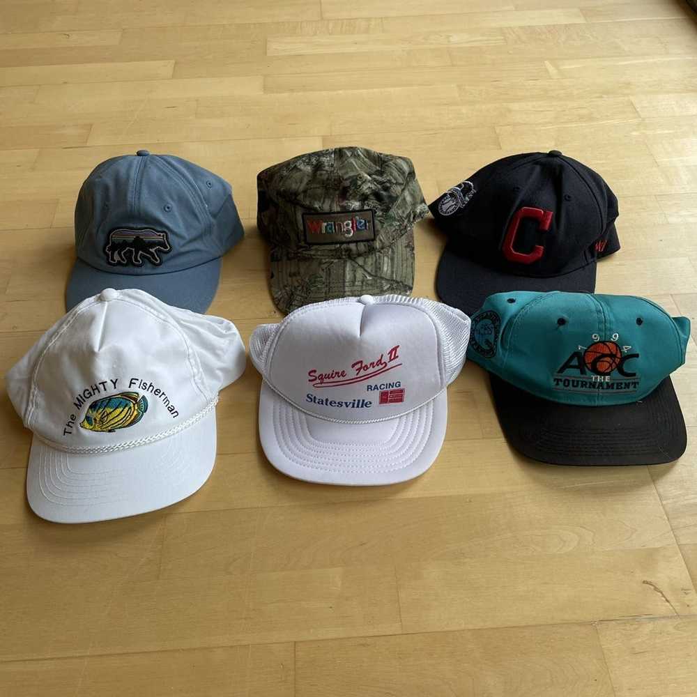 Streetwear × Vintage Assorted snapback strapback … - image 1