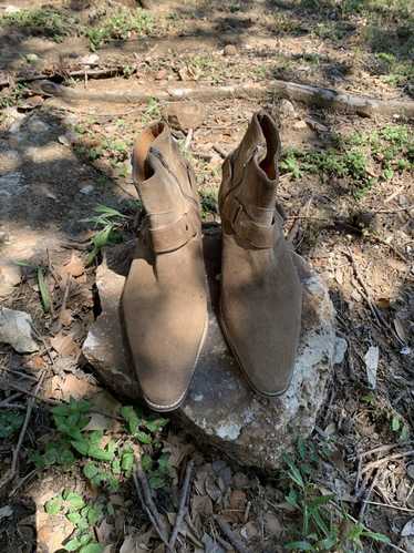 Topman Suede Zippered Ankle boots