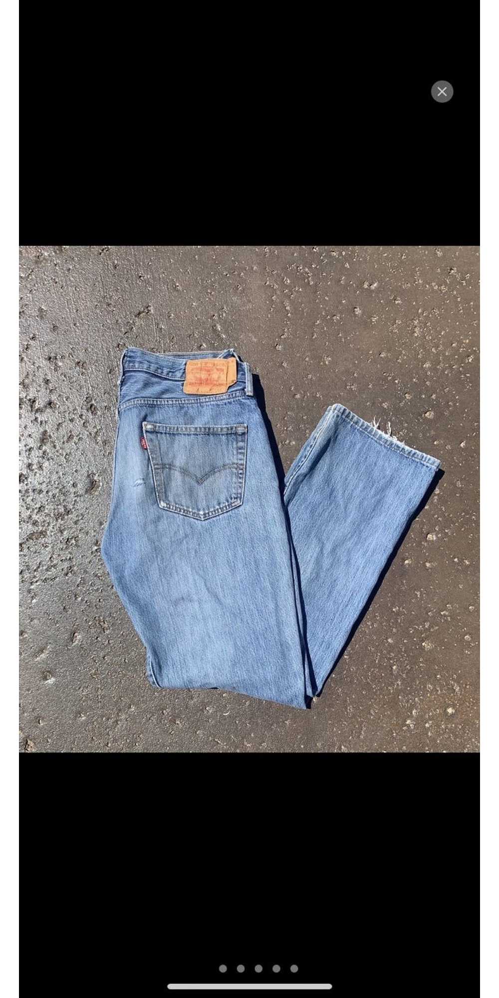 Levi's × Vintage Vintage Thrashed Levi’s 501 36x34 - image 1