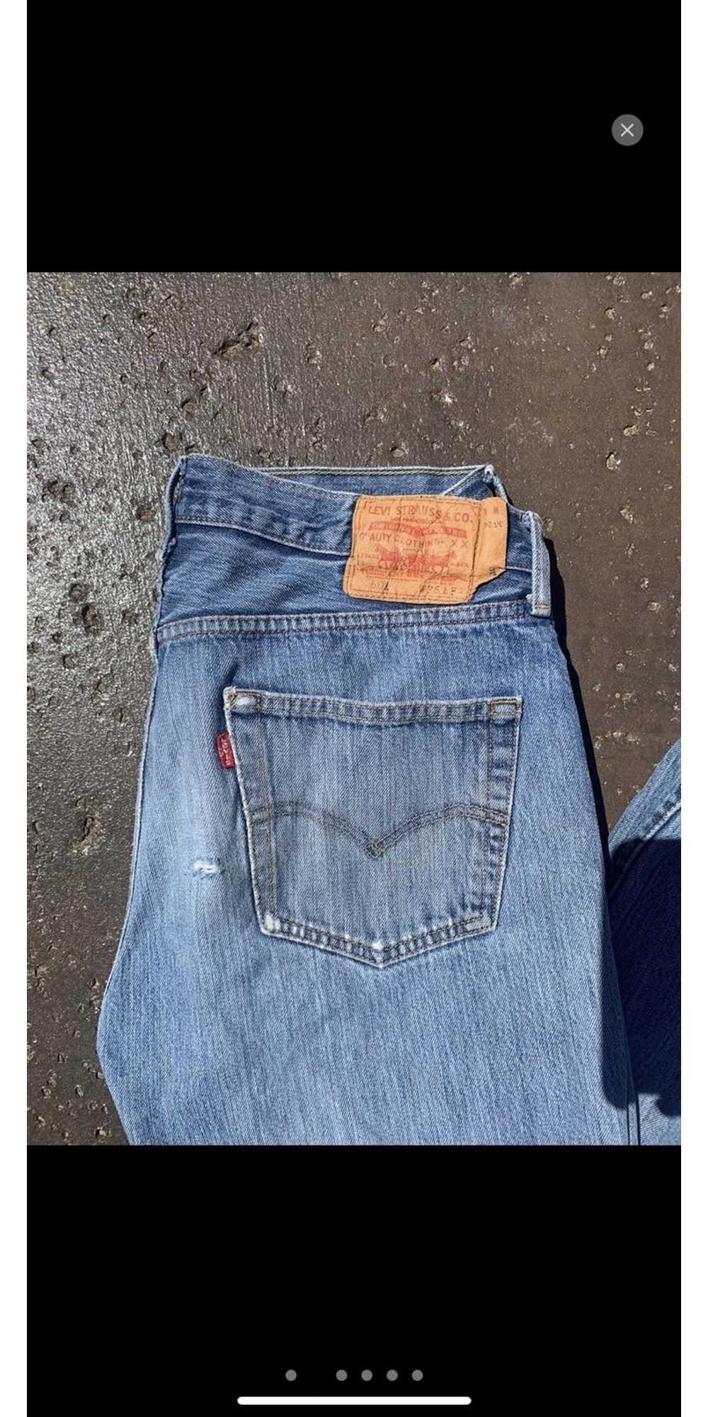 Levi's × Vintage Vintage Thrashed Levi’s 501 36x34 - image 4