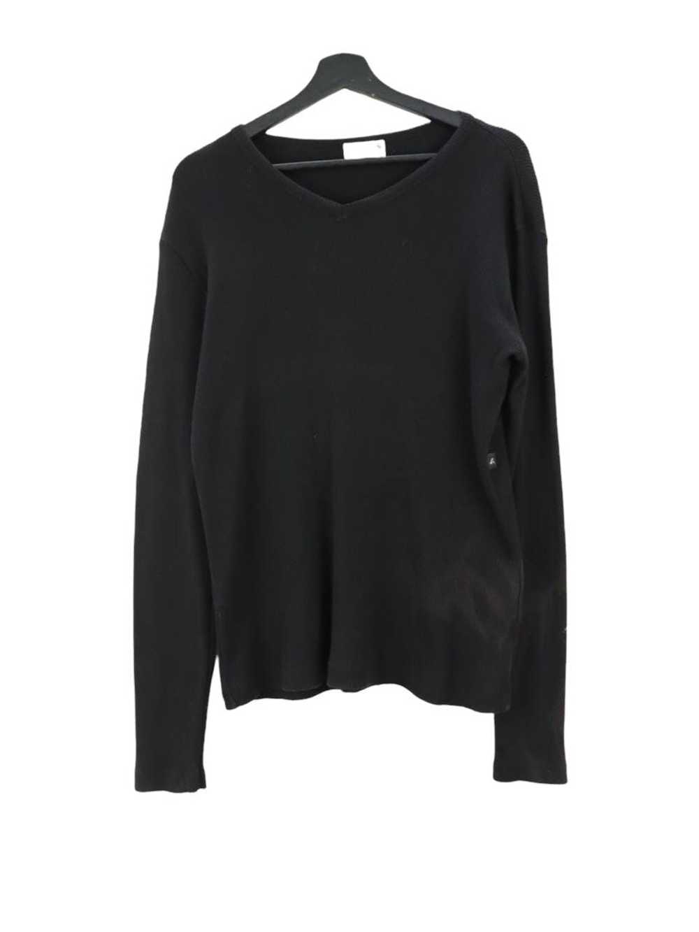 Agnes B. Agnes B. Homme Black V-Neck Shirt - image 1