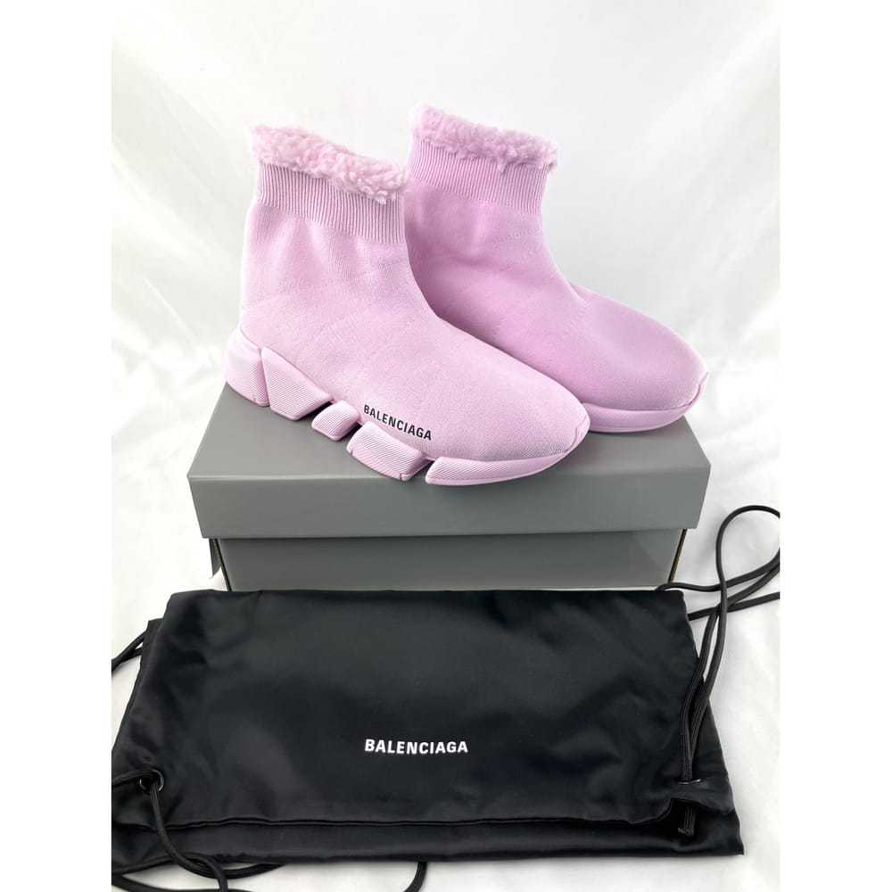 Balenciaga Speed cloth trainers - image 3