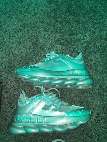 Versace Chain React Green & White Concepts! Lightly Worn Size 9