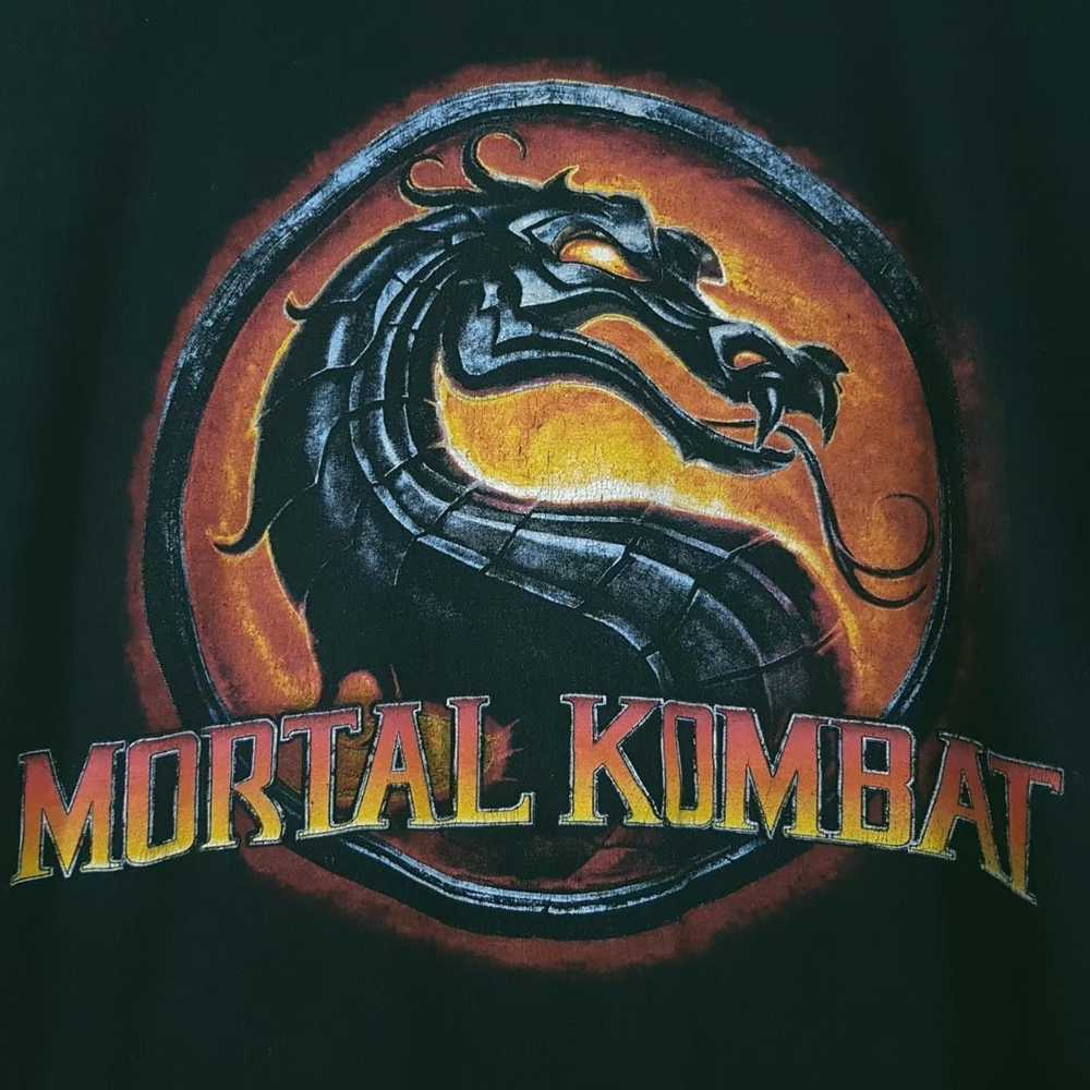 Movie × Vintage Vintage 00's MORTAL KOMBAT shirt - image 3