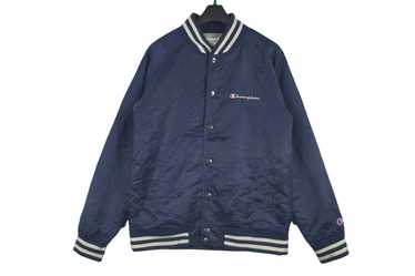 Champion × Sportswear × Varsity Jacket Rare!! Var… - image 1