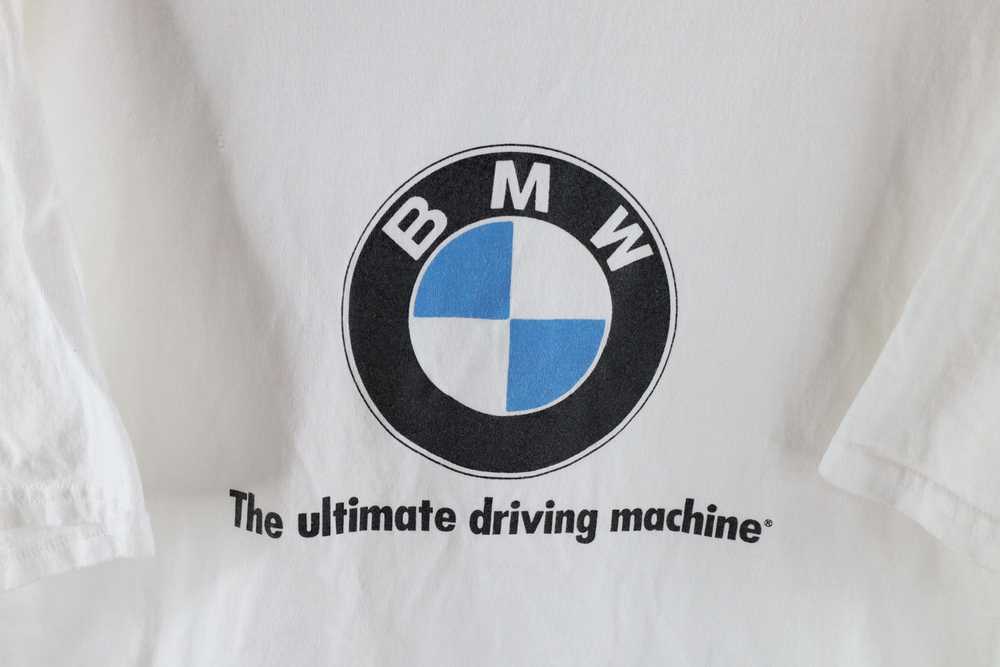 Vintage Vintage 90s BMW Motors Distressed Center … - image 4