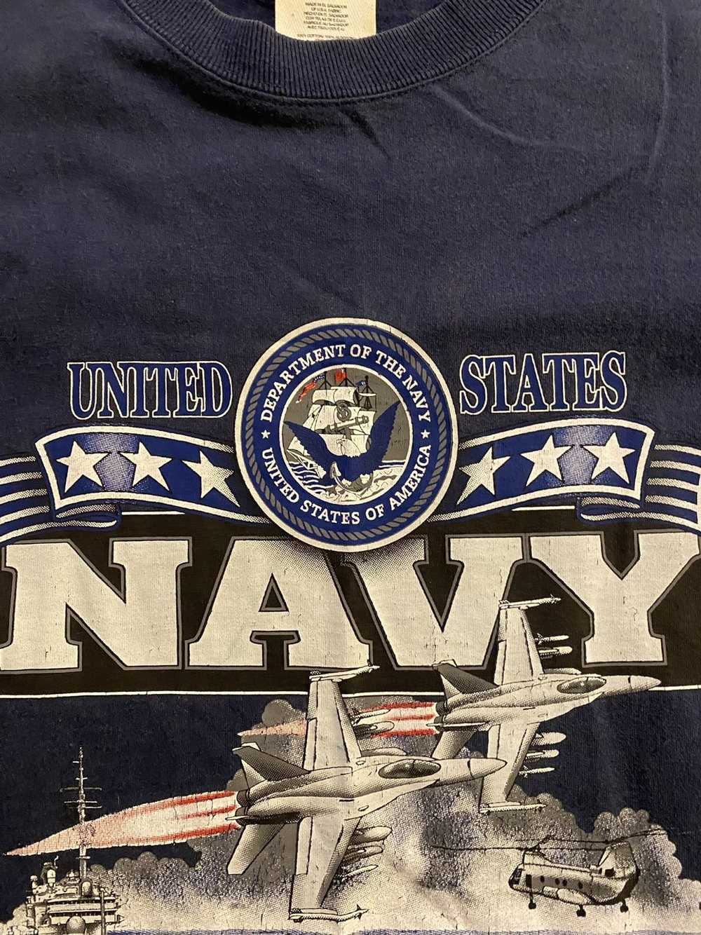 Made In Usa × Military × Vintage Vintage Navy Uni… - image 3