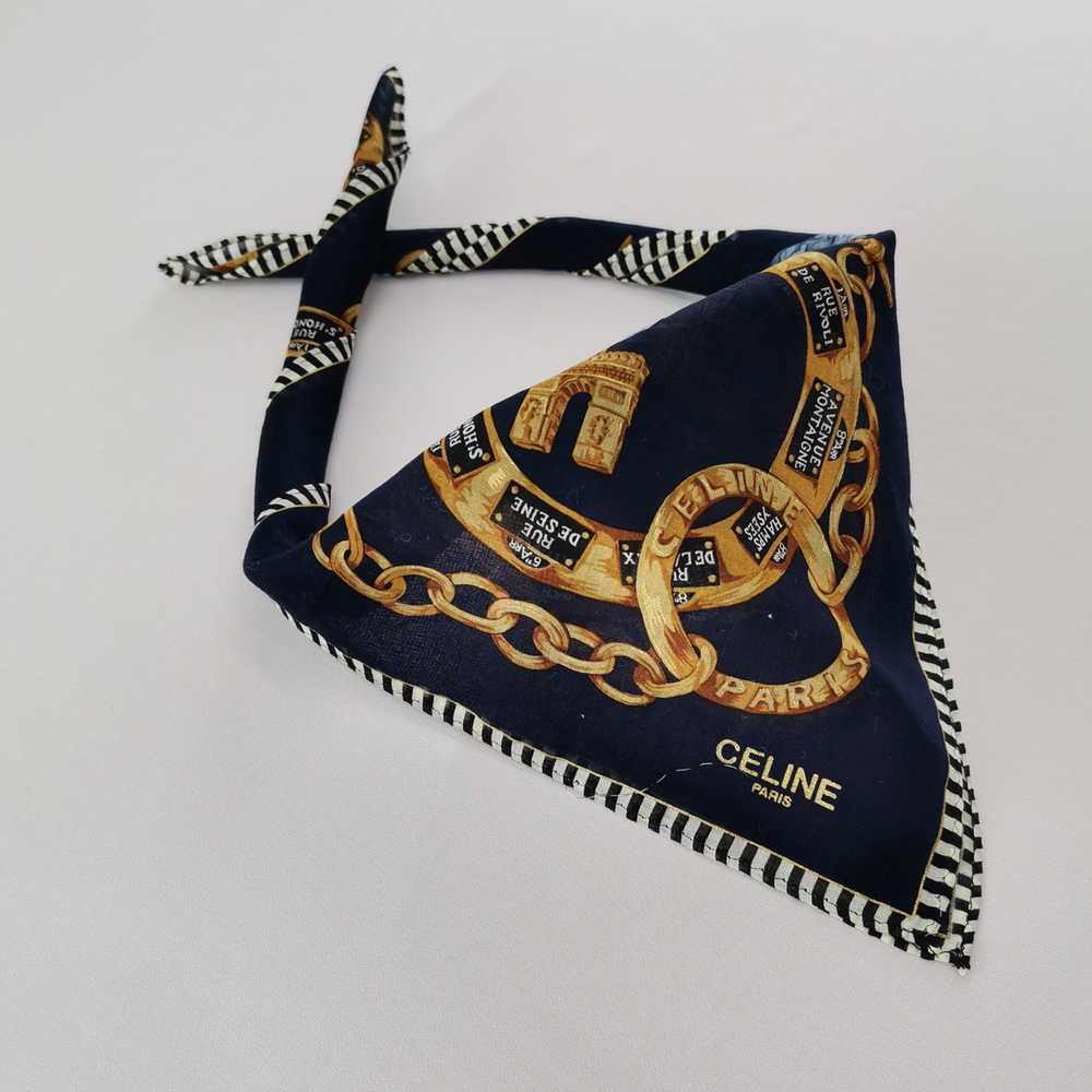 Celine × Luxury × Vintage Celine Handkerchief / H… - image 1