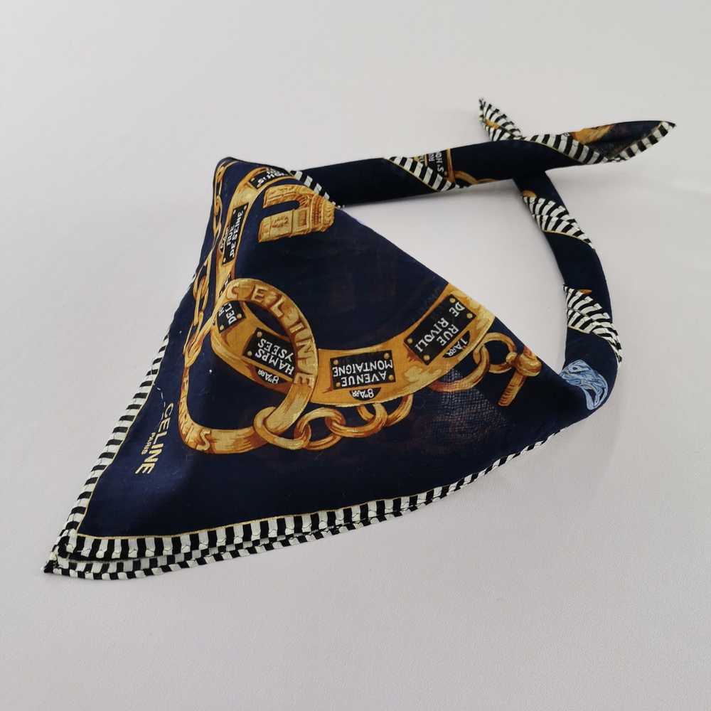 Celine × Luxury × Vintage Celine Handkerchief / H… - image 2