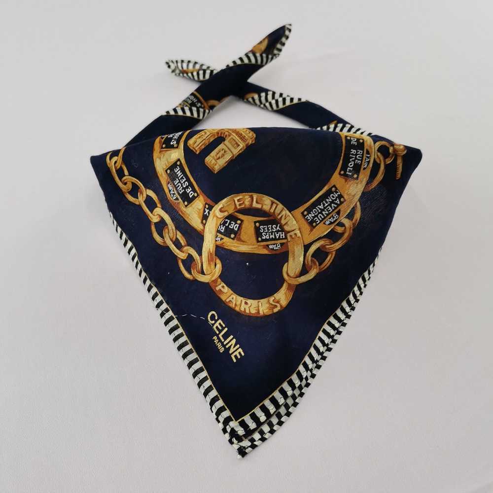 Celine × Luxury × Vintage Celine Handkerchief / H… - image 3