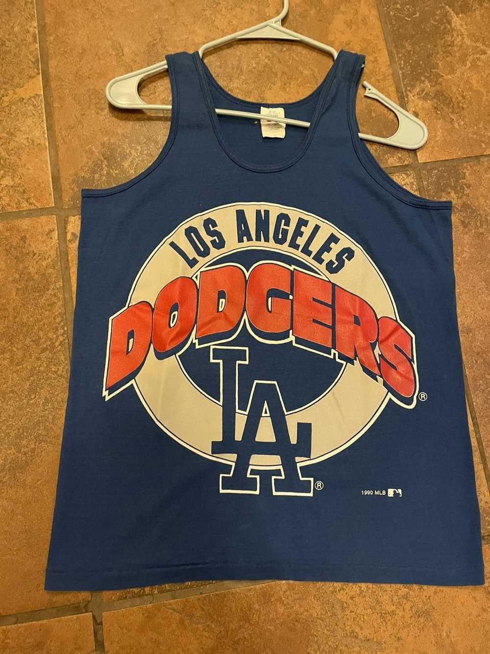 Vintage Vintage Los Angeles dodgers tank top - image 1