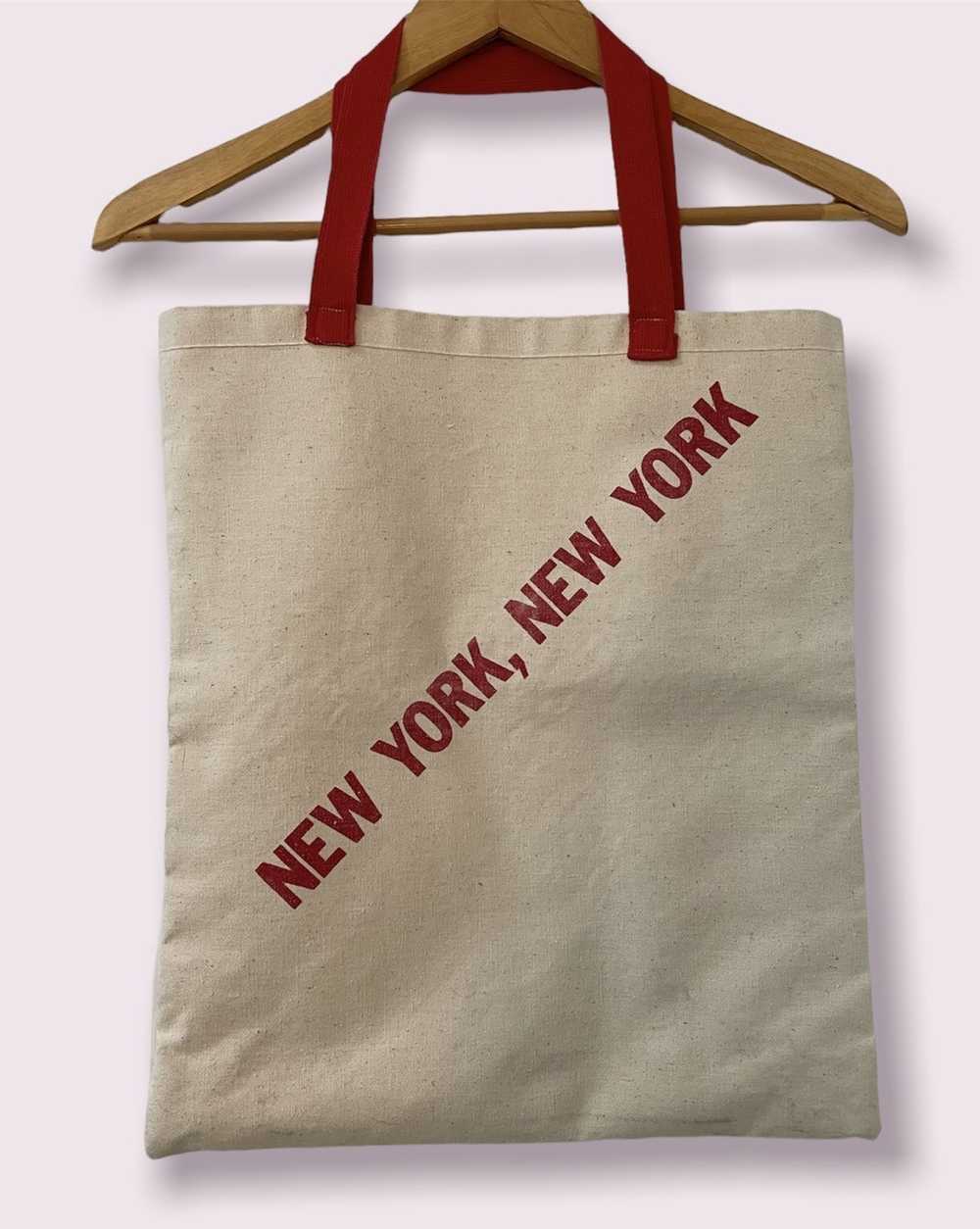 Vintage New York New York Tote Carryall Bag - image 1