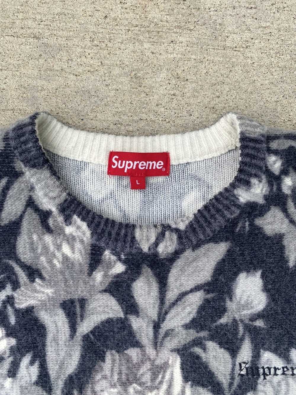 Supreme Supreme S/S 19 Angora Floral Sweater - image 2